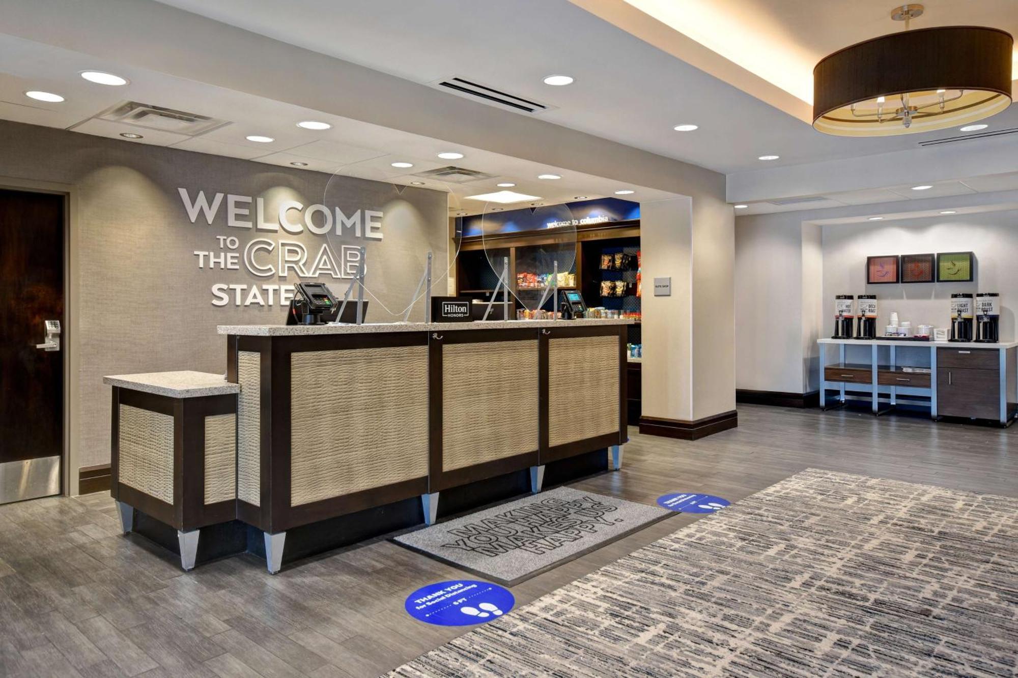 Hampton Inn & Suites Columbia South Fort Meade Area Bagian luar foto